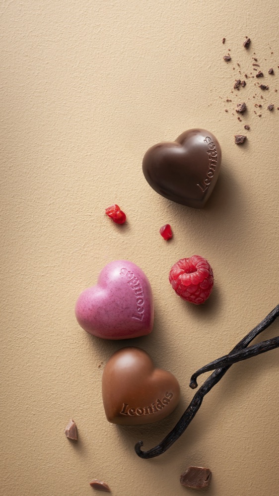 Pink Heart Box — 12 Chocolates