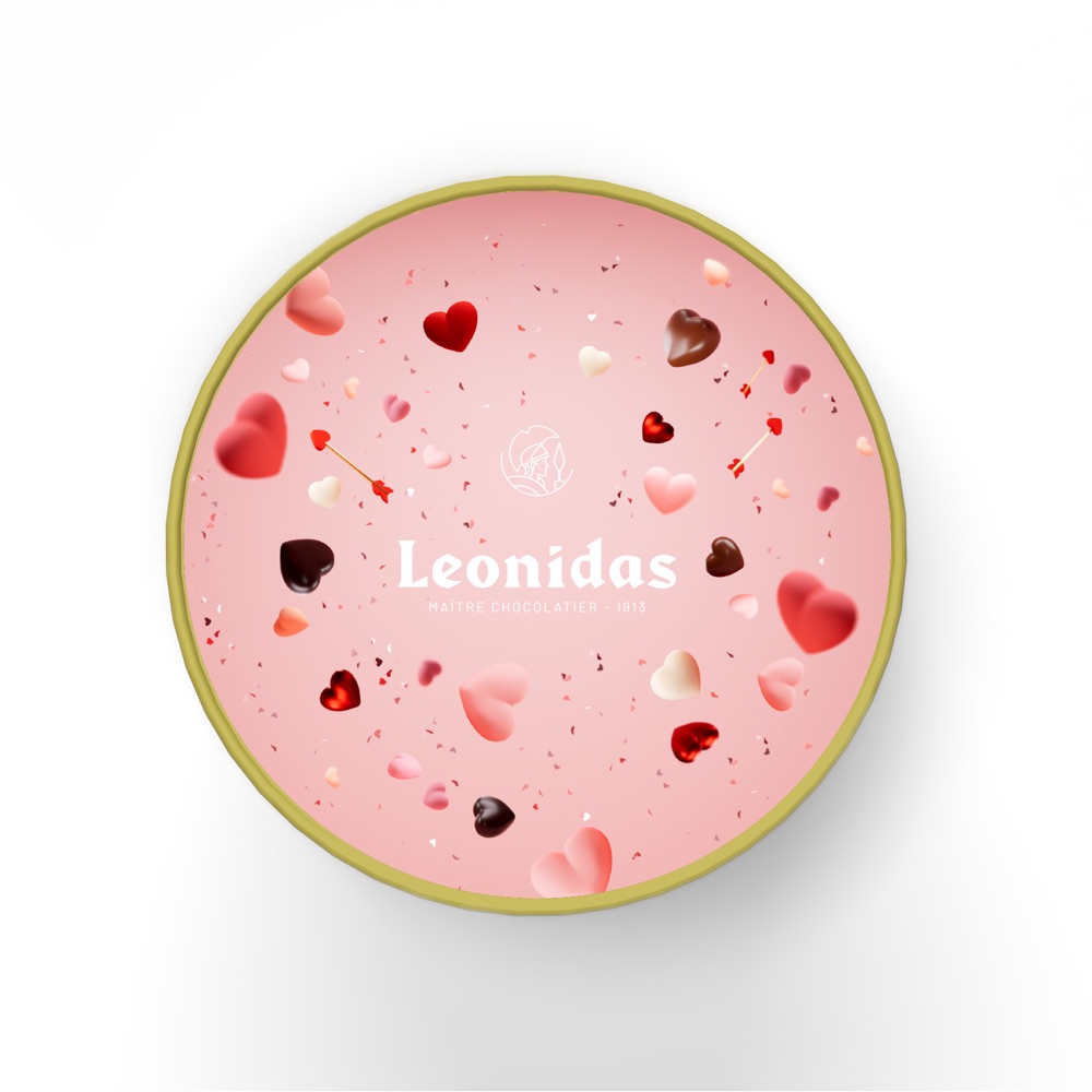 Valentine Round Box — 24 Chocolates