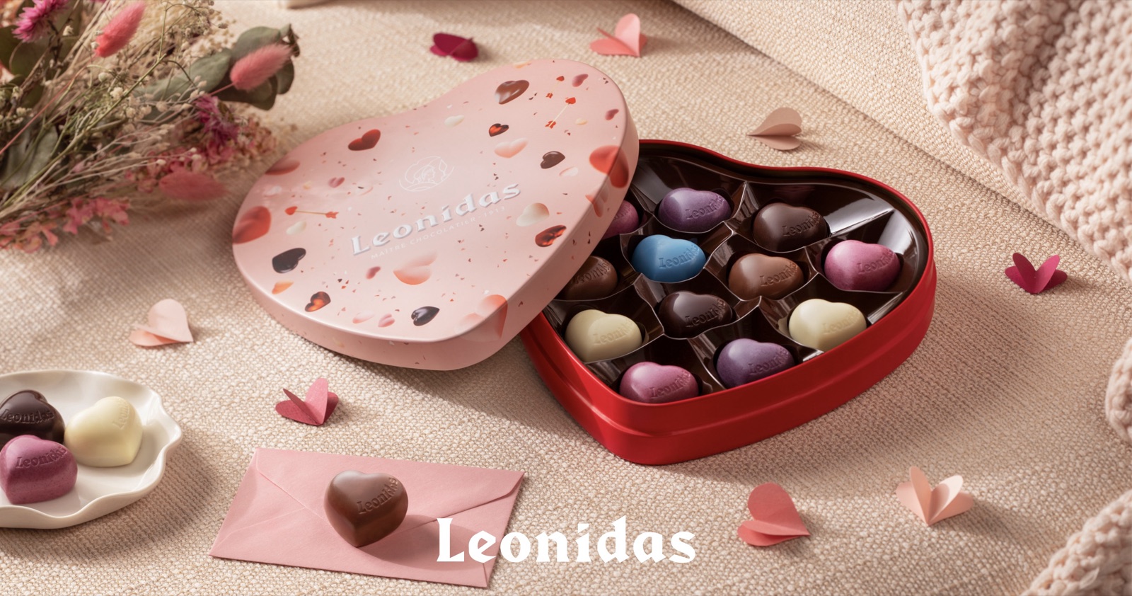 Leonidas wedding favours and gifts